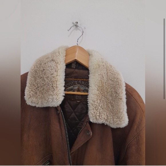 🚨🚨SOLD🚨🚨Vintage 90's Men's Aviator Style Jacket - Picture 3 of 12